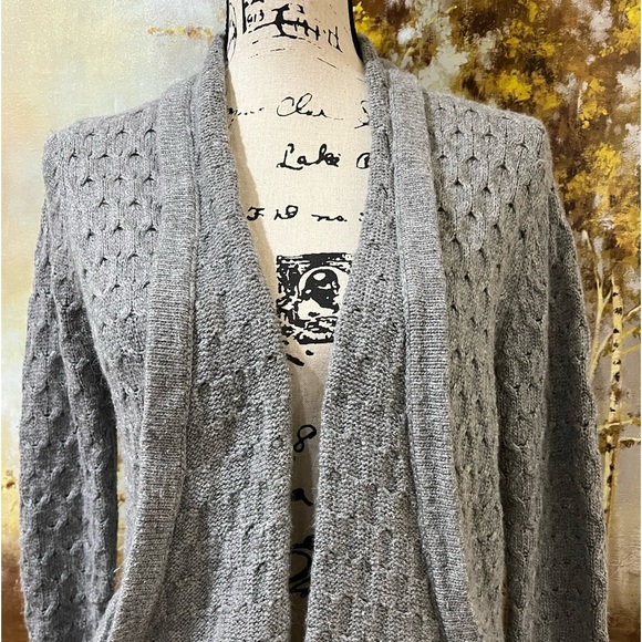 Gently Worn BRIXTON IVY Cardigan is 10% Angora Cashmere - Picture 2 of 12